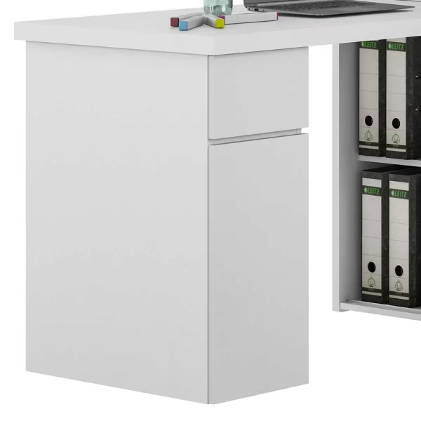 Home Office Arbeitsplatz Möbel In Weiß – Anolta 6