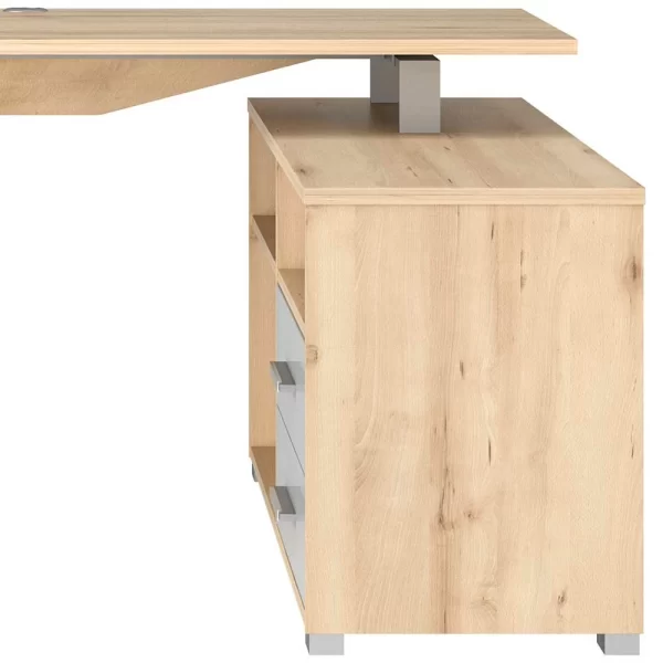 Home Office Schreibtisch Mit Regal – Catcher 7