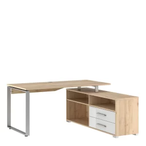 Home Office Schreibtisch Mit Regal – Catcher 10
