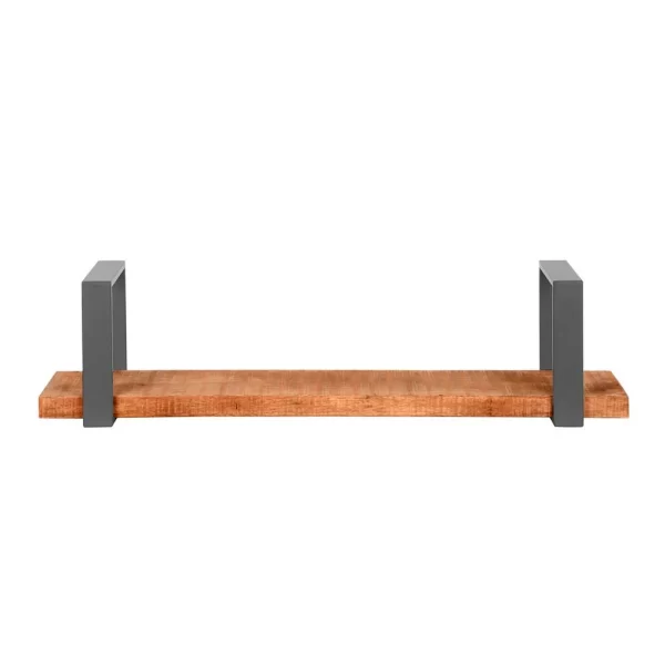 Industrial Wandboard Aus Massivholz & Stahl – Vadrus 1