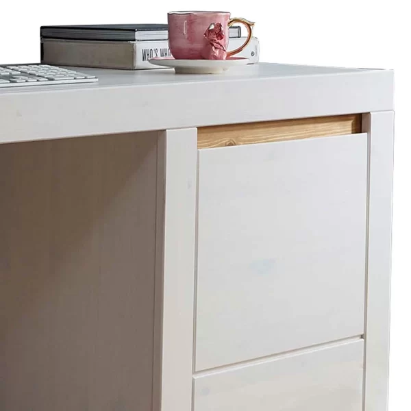 Kiefernholz Schreibtisch Modern – Meuvrun 5