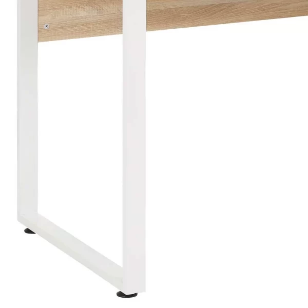 L-Form Schreibtisch In Eiche Holzoptik – Xedno 6
