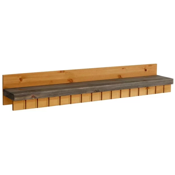 Landhaus Wandboard In Natur & Grau – Ostanzia 1