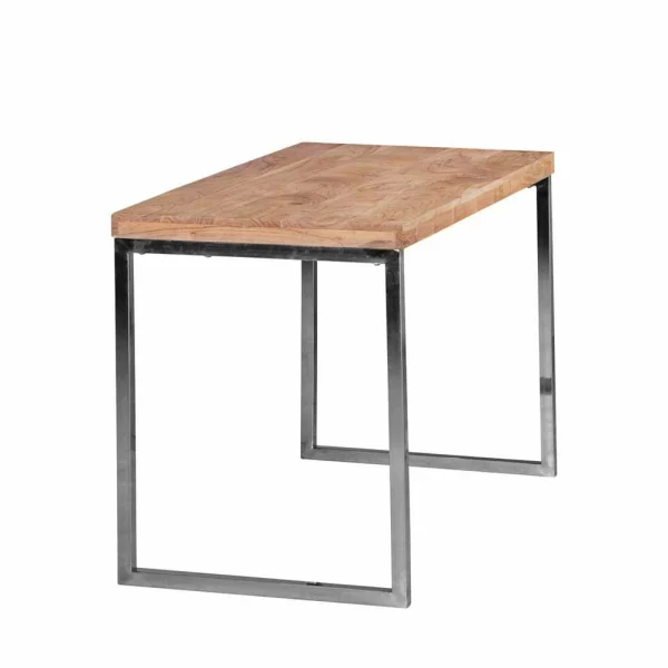 Loft Design Schreibtisch Mascanus Mit Holz Und Metall 5