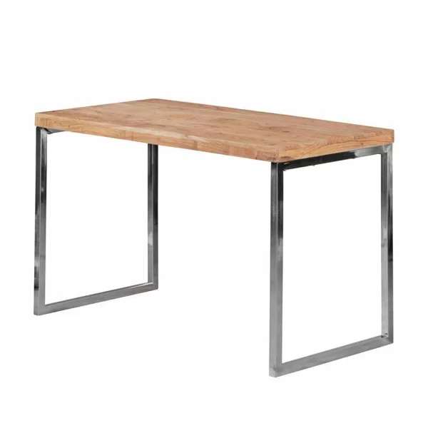 Loft Design Schreibtisch Mascanus Mit Holz Und Metall 1