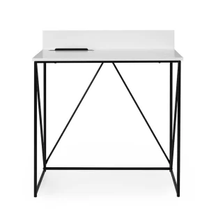 Loft Design Schreibtisch In Schwarz Weiß Plexino 80×48 Cm 8