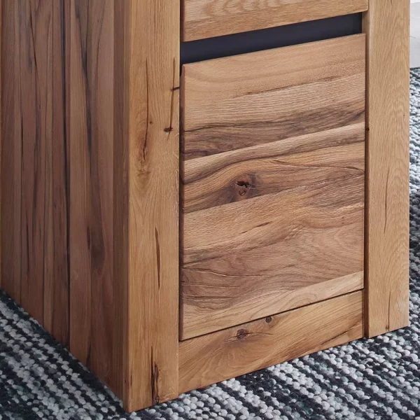 Massivholz Schreibtisch Aus Zerreiche & Wildeiche – Nescavan 5