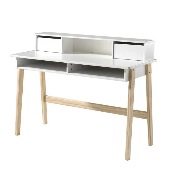 Moderner Design Schreibtisch Inkl Aufsatz – Mauricia 3