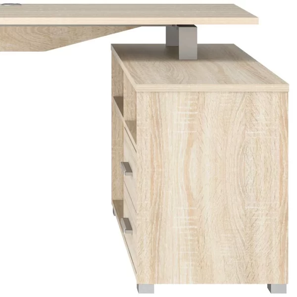 Moderner Schreibtisch Mit Regal Anbau – Manukau 7
