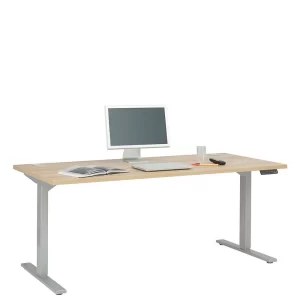 Moderner Schreibtisch Mit T Gestell In Grau – Dievus 12