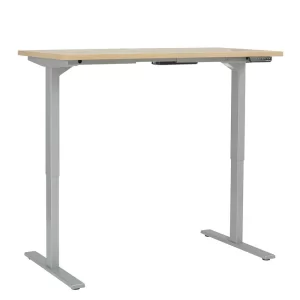 Moderner Schreibtisch Mit T Gestell In Grau – Dievus 14