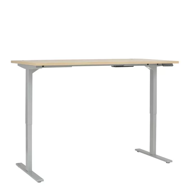 Moderner Schreibtisch Mit T Gestell In Grau – Dievus 6
