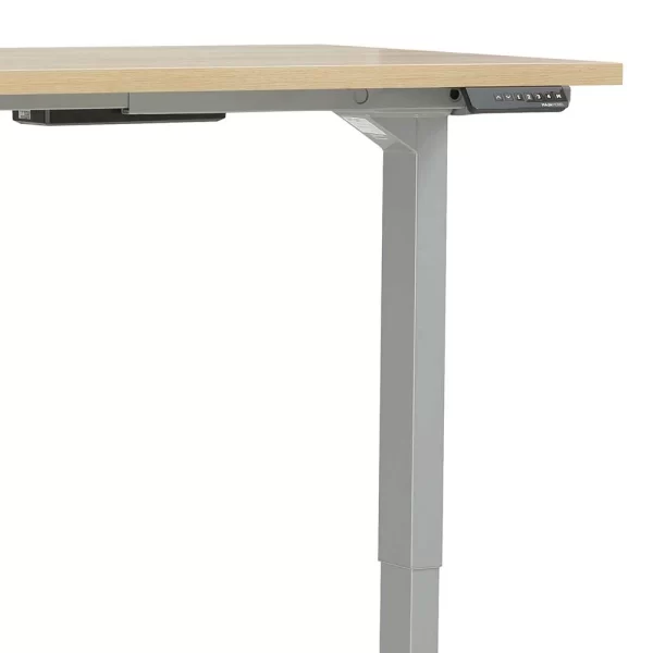 Moderner Schreibtisch Mit T Gestell In Grau – Dievus 7