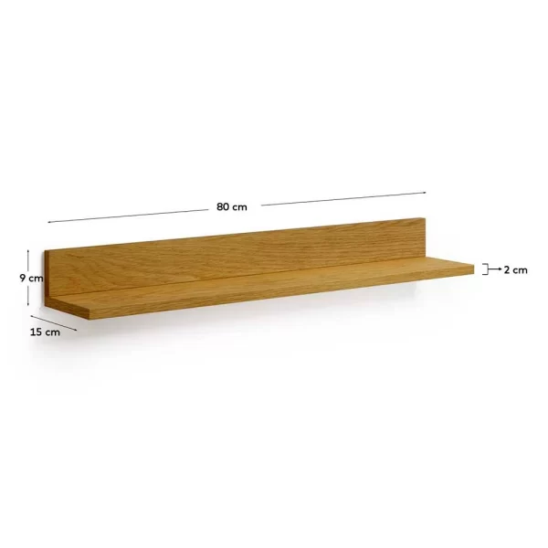 Modernes Hängeboard In Furnier Eiche – Elastian 7