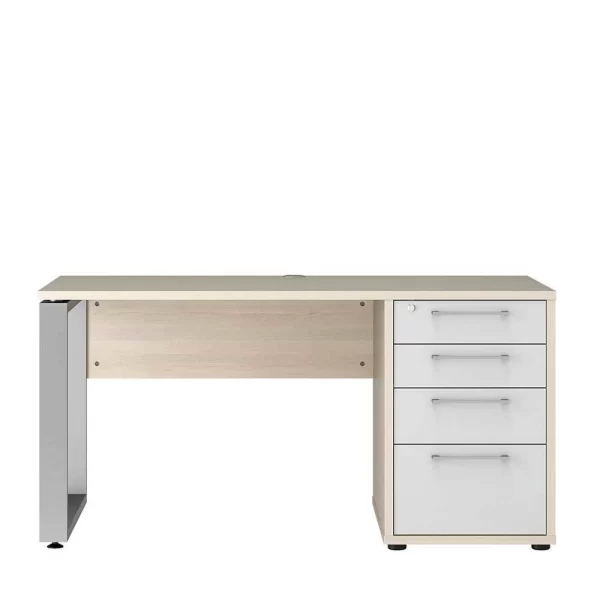 Office Schreibtisch Mit Vier Schubladen – Sojette 4