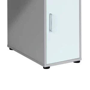 PC Bürotisch Ednurio In Grau Weiß 15