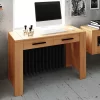 PC Schreibtisch Mosniak Aus Kernbuche Massivholz 22
