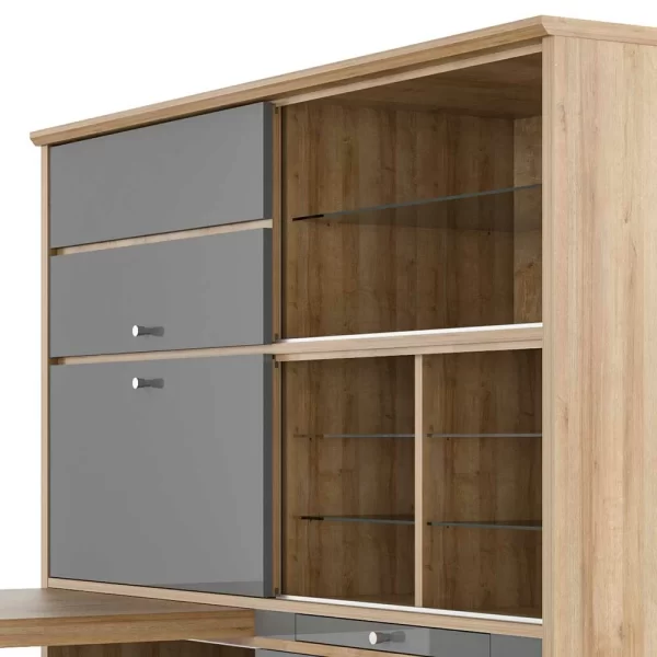 Platzsparendes Mini Office Modern – Vogdana 5