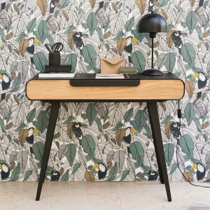Retro Desig-Schreibtisch 100x77x47 Cm – Dustin 8