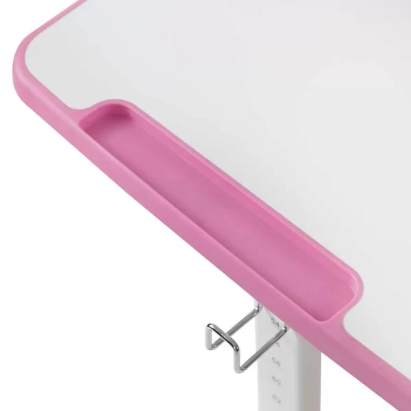 Schreibtisch Für Mädchen In Rosa & Weiß Leverias Mit Stuhl (zweiteilig) 5