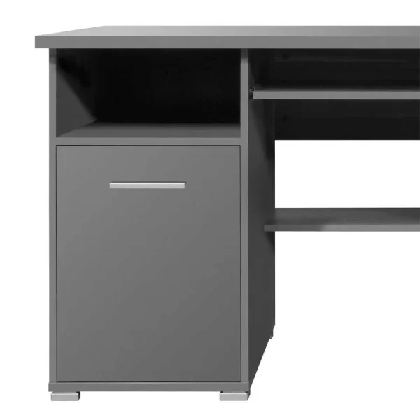 Schreibtisch Soloro In Grau 5