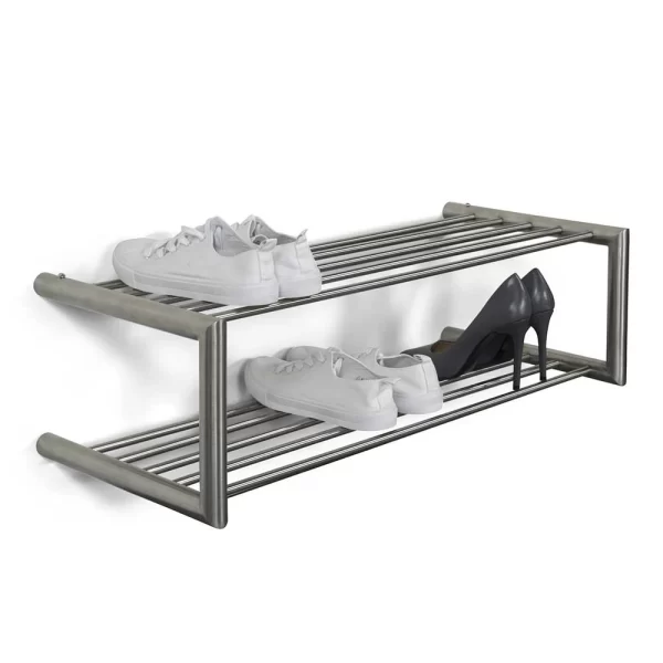 Schuhregal Für Die Wandmontage Aus Edelstahl – Sipano 4