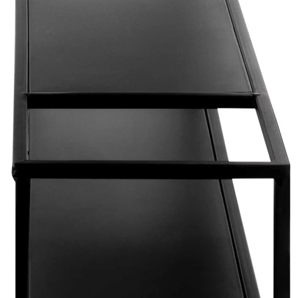 Schwarze Wandregale Set – Mikene (zweiteilig) 7