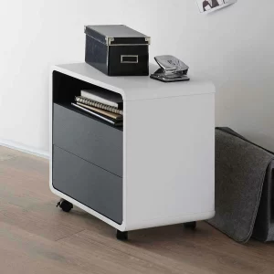 Set Schreibtisch & Rollcontainer – Chrysa (zweiteilig) 14
