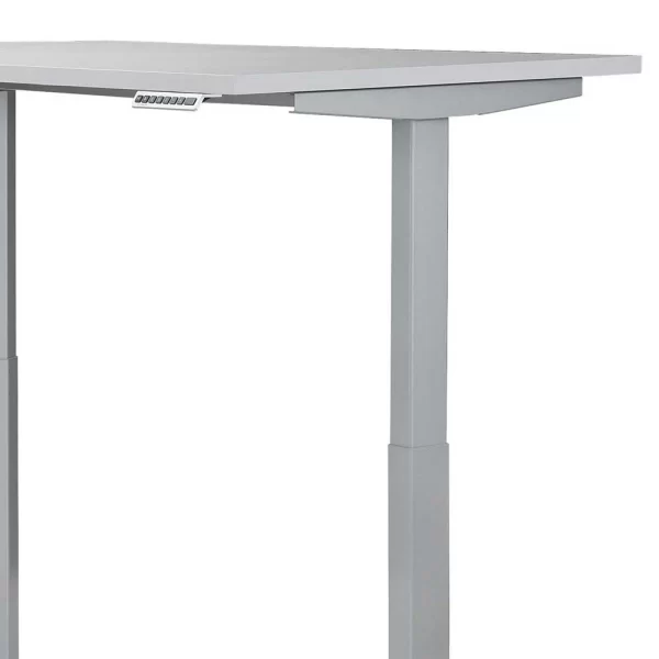 T-Gestell Schreibtisch Groß In Grau – Madalas 4