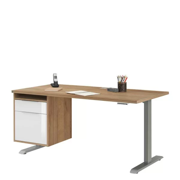 T-Gestell Schreibtisch Höhenverstellbar – Dievus 1