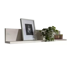 Topp Wohnwand Wandboard In Weiß Holz – Meuvrun 8