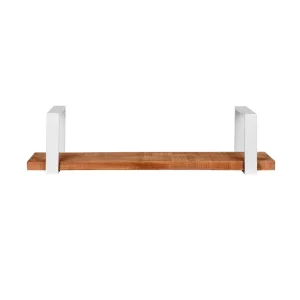 Wandboard Aus Mangoholz & Metall Weiß – Siza 14