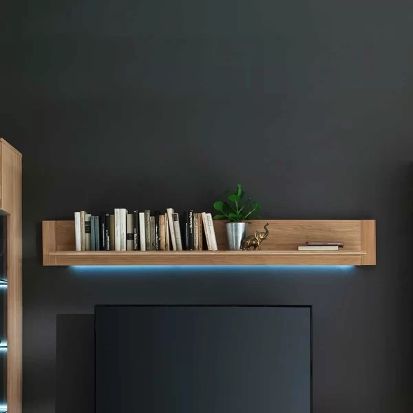 Wandboard In 180cm Breite Pontros Mit Eiche Bianco Furnier 1