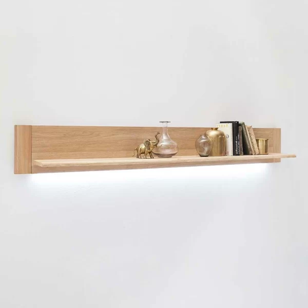 Wandboard In 180cm Breite Pontros Mit Eiche Bianco Furnier 4
