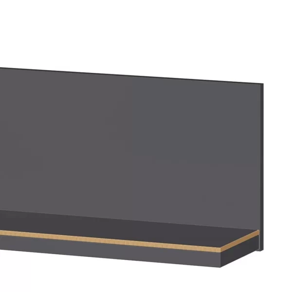 Wandboard In Dunkelgrau Mit Wildeiche – Lurys 4