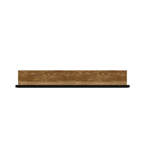 Wandboard In Fichte Holzoptik & Schwarz – Legano 4