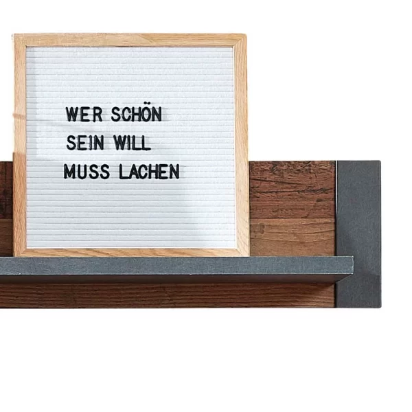 Wandboard In Used Holz & Anthrazit – Firodras 6