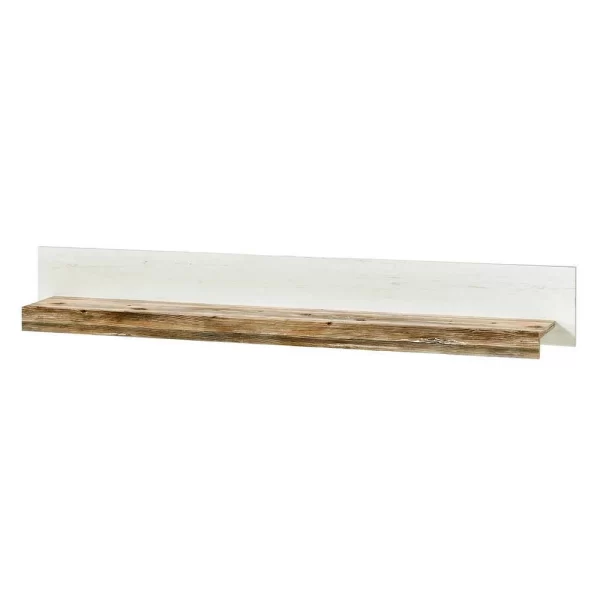 Wandboard In Weiß & Pinie Shabby Nedita Scandi Chic 3