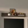 Wandboard Mit Rückwand In Walnuss Optik – Emiato 14