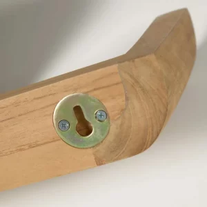 Wandboards Aus Teak Massivholz – Matsy (2er Set) 9