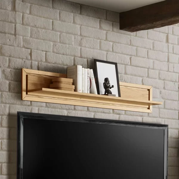 Wildeiche Wandboard Fürs Wohnzimmer – Vochalov 1