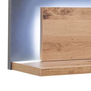Wohnzimmer Hängeboard In Eichefarben & Grau – Vecenda 11