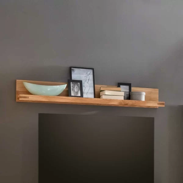 Wohnzimmer Holzregal Für Die Wand – Arello 1