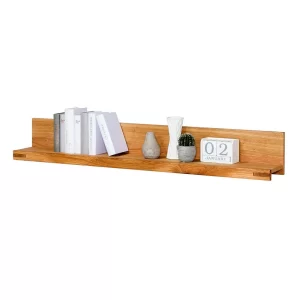 Wohnzimmer Holzregal Für Die Wand – Arello 7
